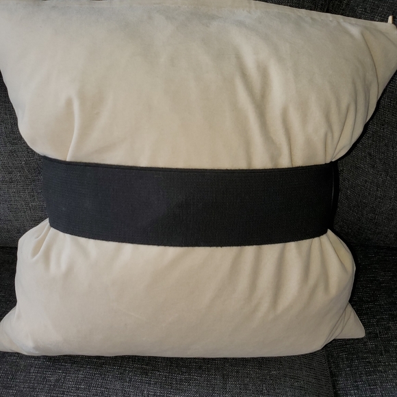 Black elastic belt waist cincher - Picture 2 of 5